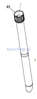 Rura aluminiowa przedłużająca do BT350/450 Santoemma BT.045N