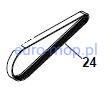 Pasek Poly-V do BT350 Santoemma BT.124