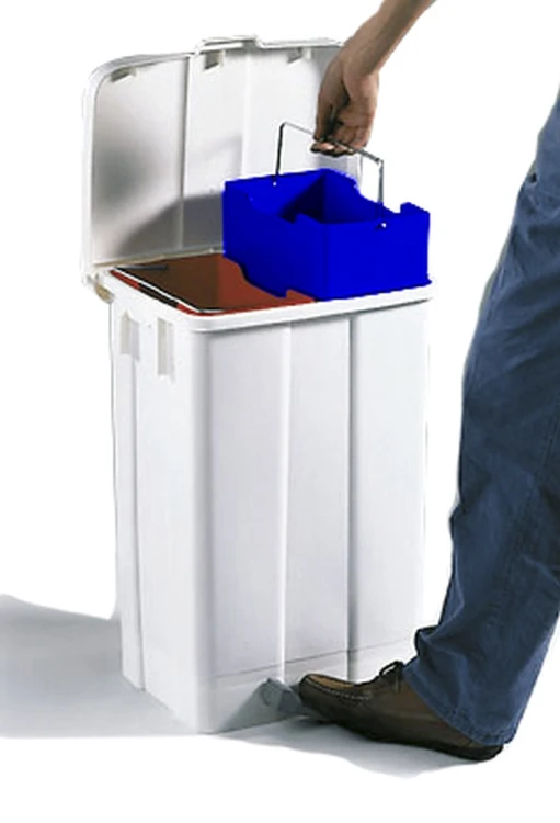 Pojemnik Vario 10 l z metalowym uchwytem, niebieski – 3